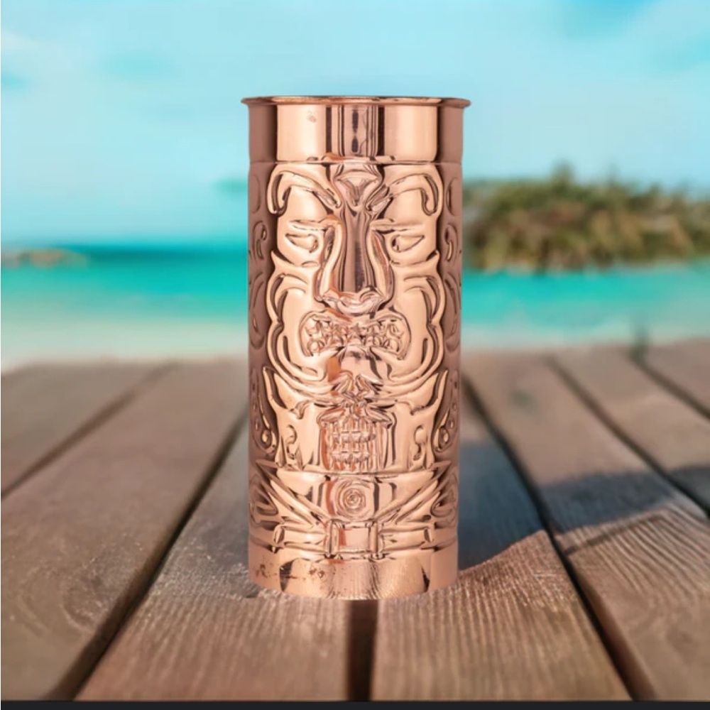 PRINCE OF SCOTS The Legends of Hawaii
Copper Tiki Mug ~Kanaloa ~